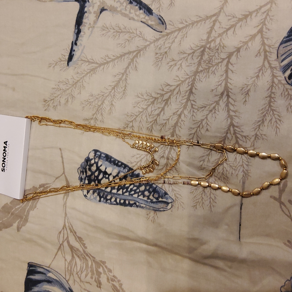 Gold sonoma necklace